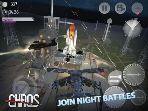 CHAOS Combat Copters -‐ #1 Multiplayer Helicopter Simulator 3D screenshot 5