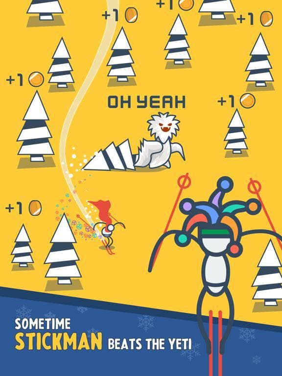 Stickman Ski - Winter Sports screenshot 2