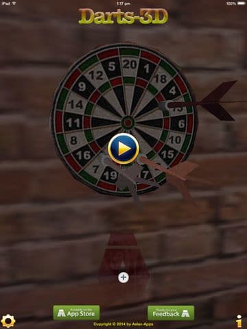 Darts-3D Free screenshot 2