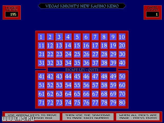 Vegas Knights New Kasino Keno screenshot 3