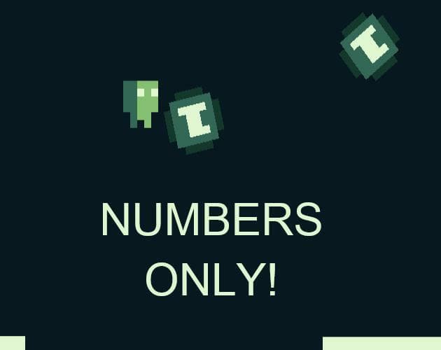 Numbers Only!