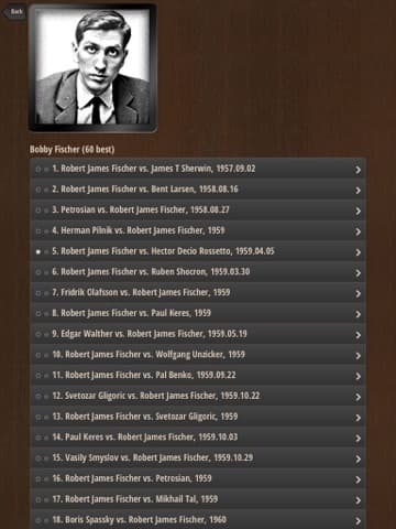Bobby Fischer Complete Collection screenshot 4