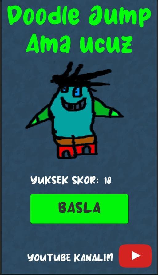 Doodle Jump Ama Düşük Bütçeli