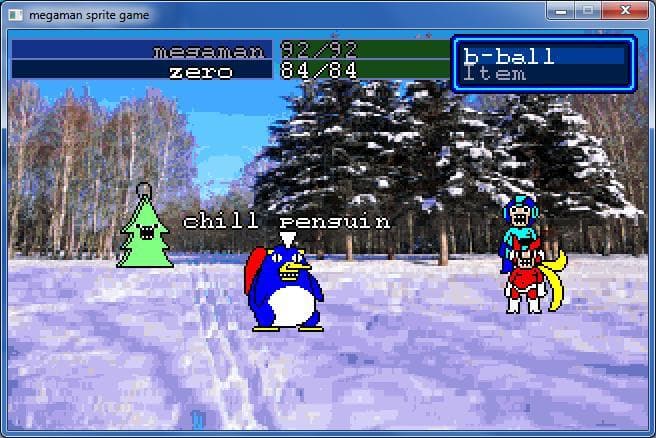 Megaman Sprite Game screenshot 4
