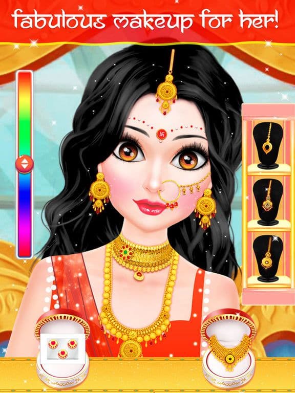 Indian Doll Wedding Girl Salon screenshot 3