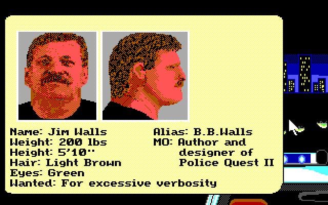 Police Quest II: The Vengeance screenshot 5