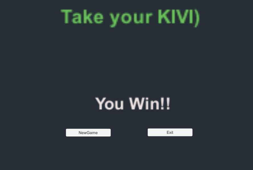 Down for the kiwi