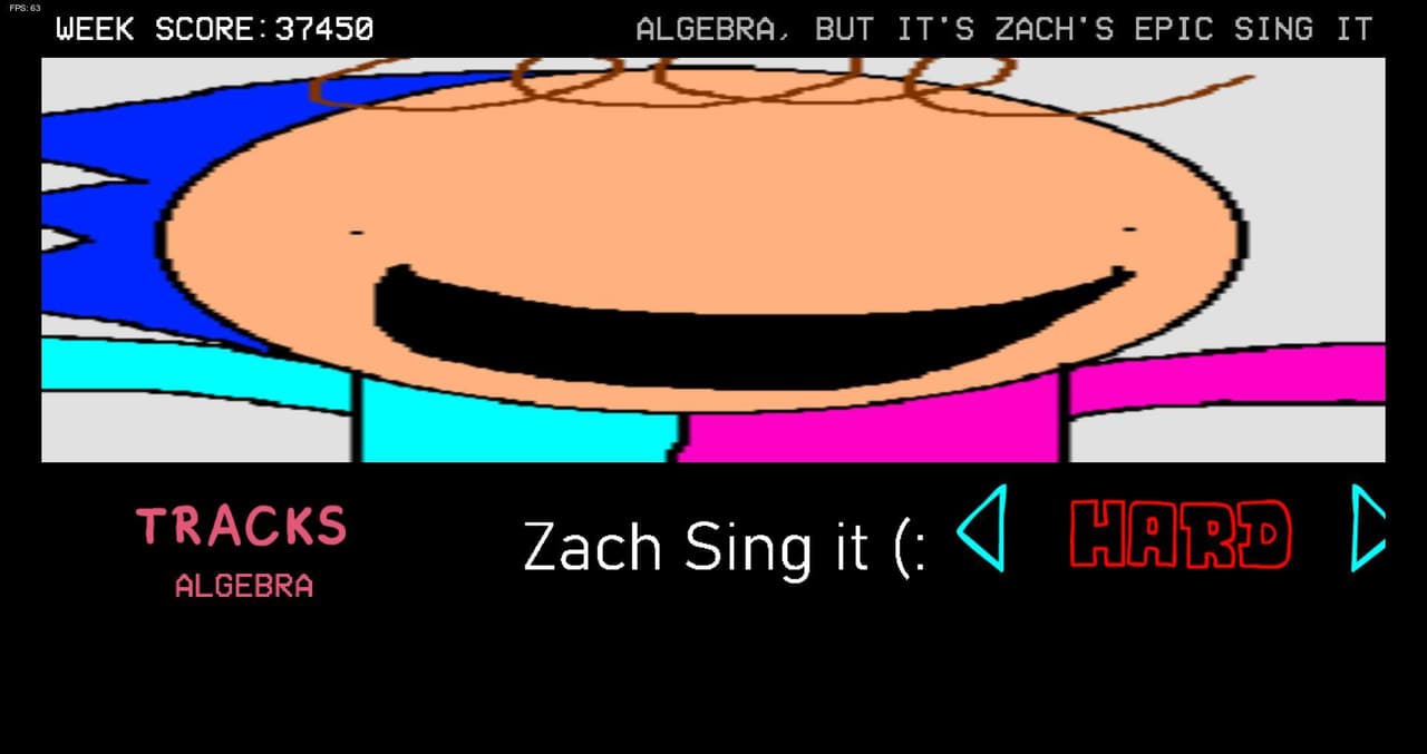 Algebra, but its Zachs Epic Sing It screenshot 2