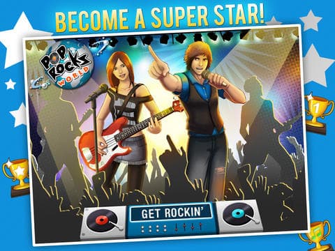 POP ROCKS WORLD HD - MUSIC RPG GAME screenshot 2