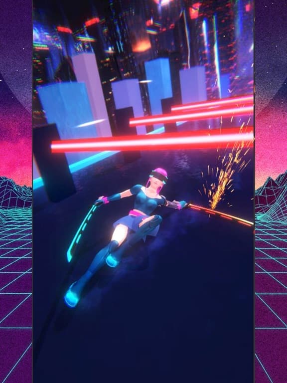 Cyber Beat Ghost Slasher screenshot 5