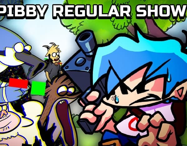 Pibby Regular Show fnf
