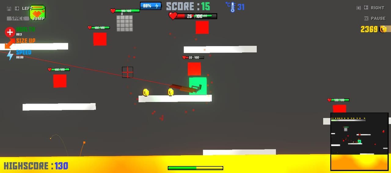 BattleParkour - Beta screenshot 2
