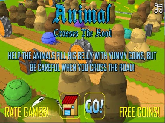 Animal Crosses The Road - Endless Arcade Hopper screenshot 2