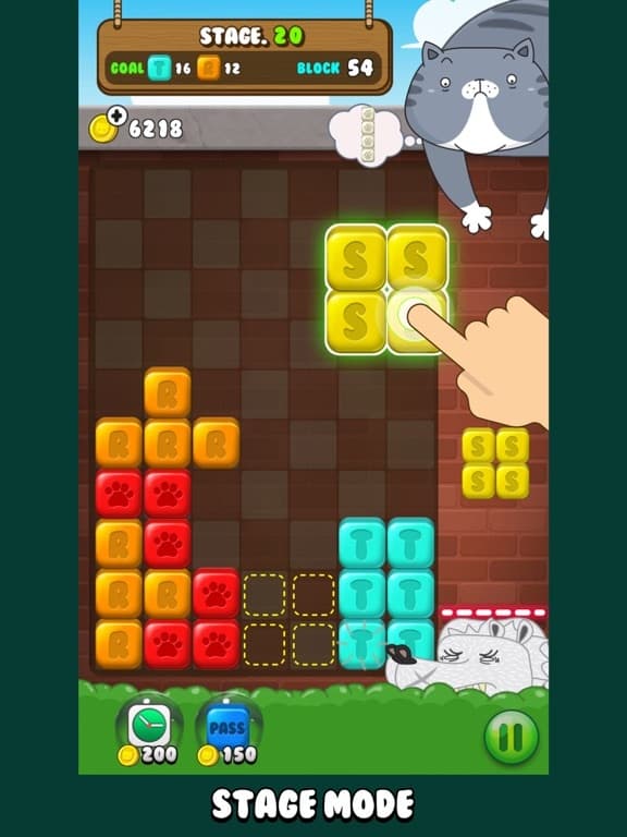 Catris: block puzzle screenshot 2