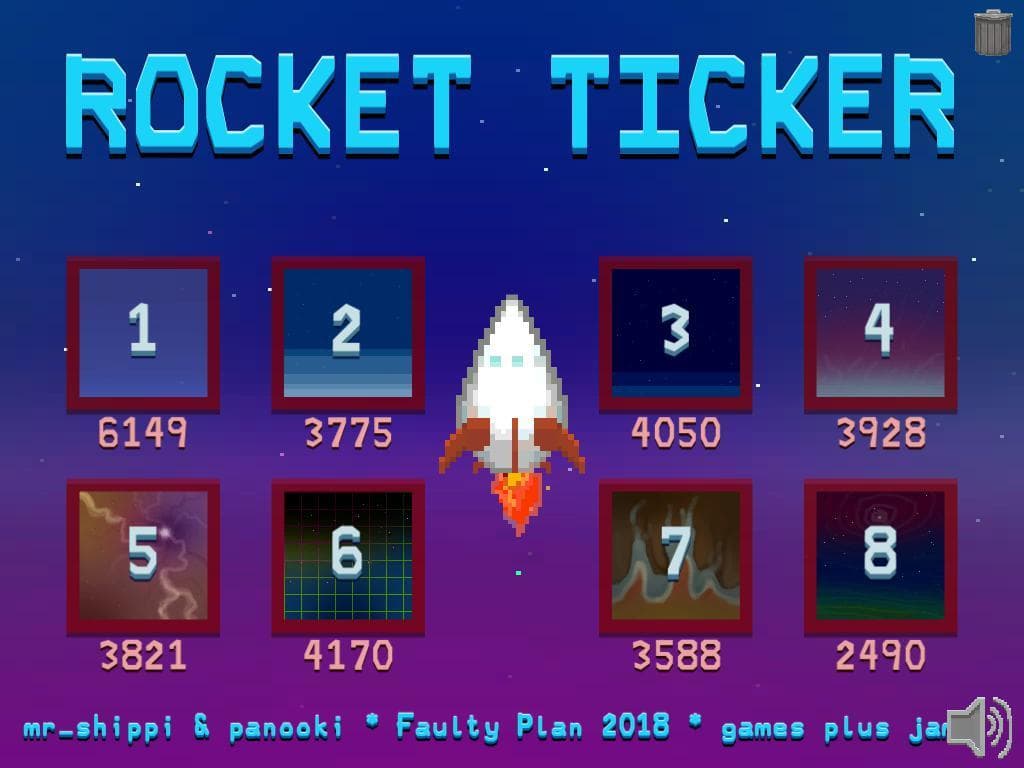 Rocket Ticker