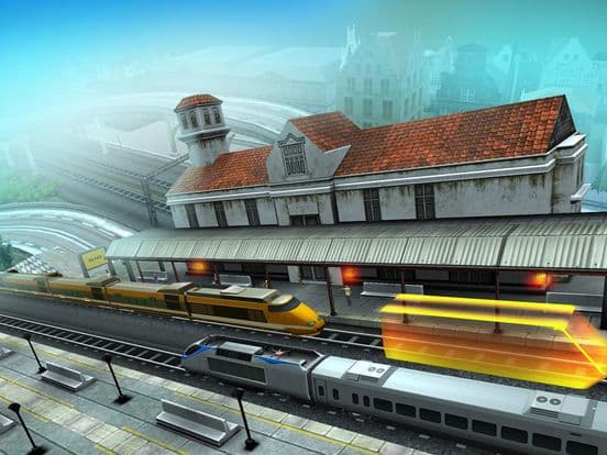 Euro Train Driving Games screenshot 5