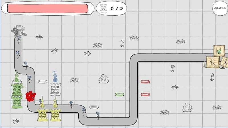Color Wars. Towers! screenshot 4