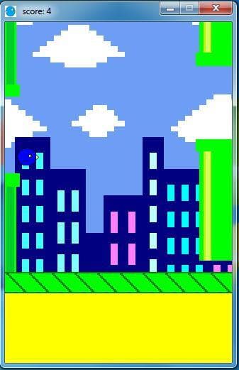 Flappy bird (itch) (Hyper Lambda) screenshot 4