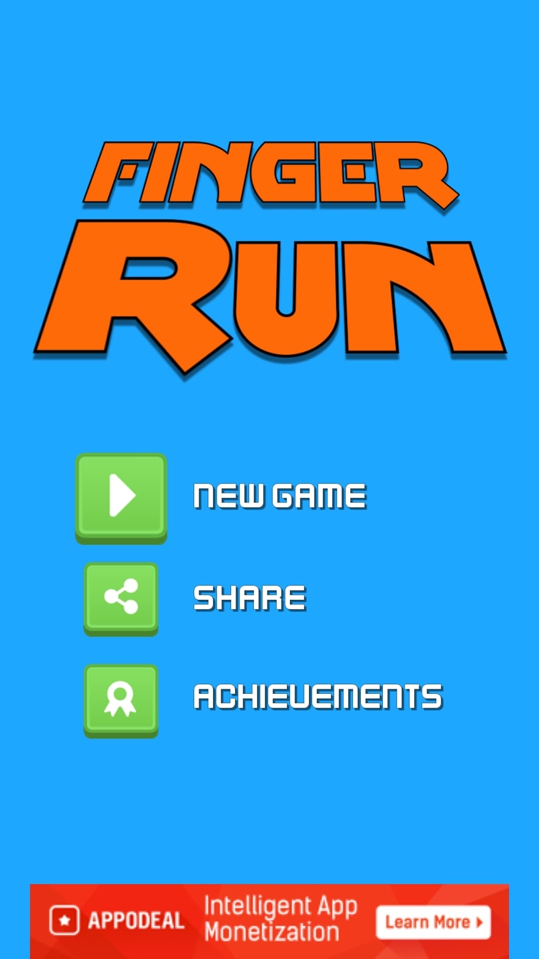 FingeRun screenshot 2