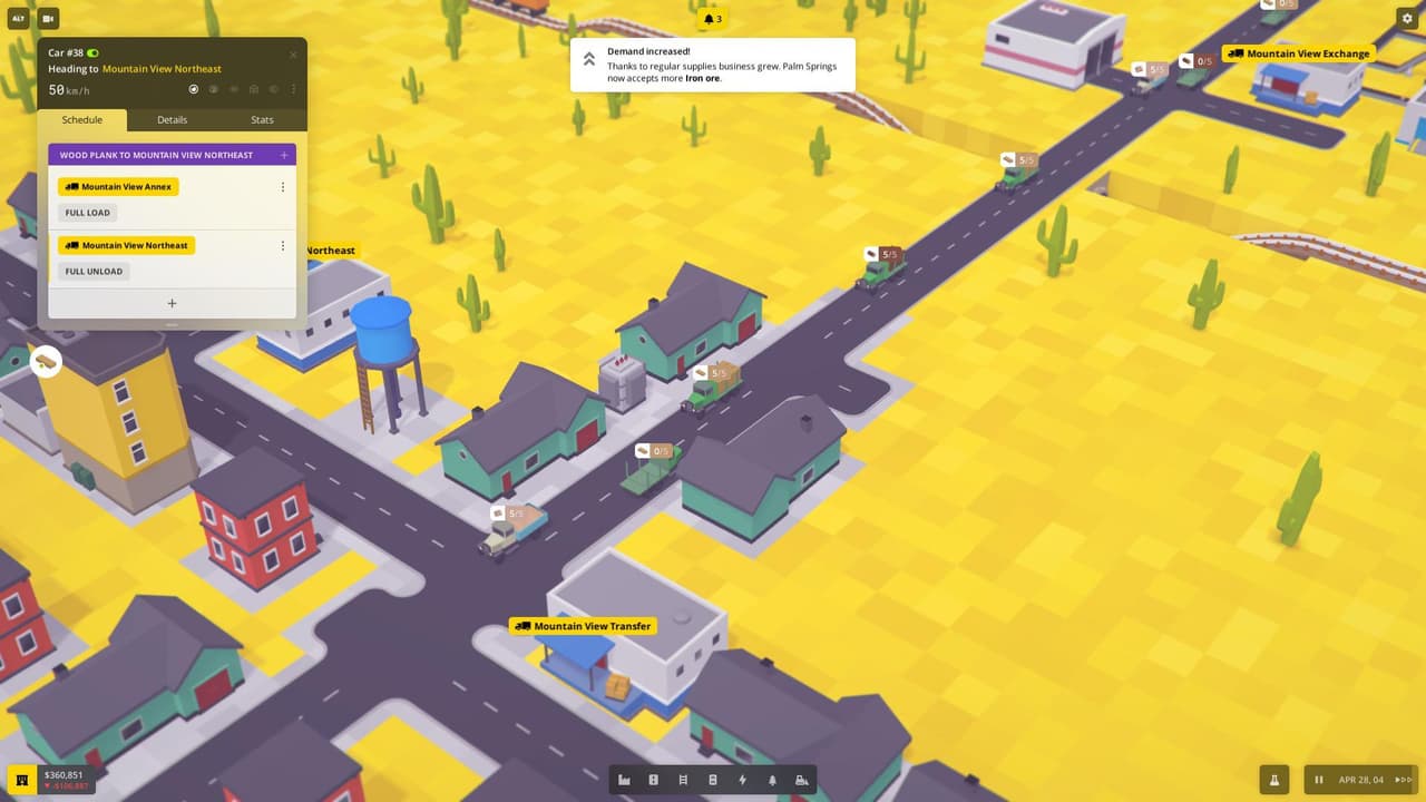 Voxel Tycoon Pre-Alpha screenshot 4