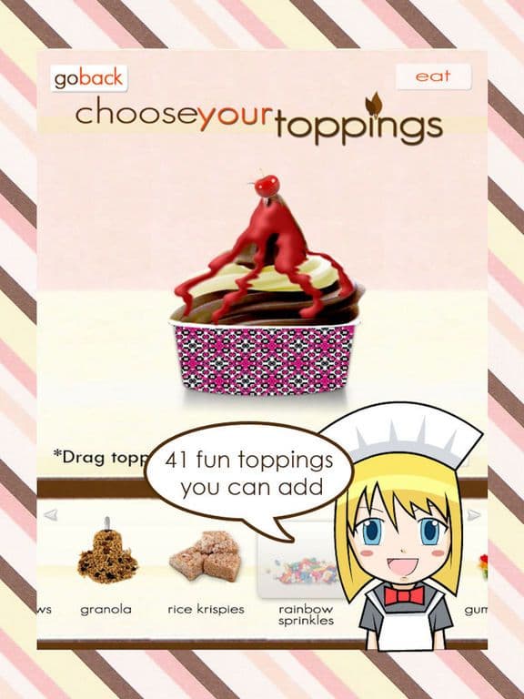 Amys Froyo Lite - Make Froyo! screenshot 3