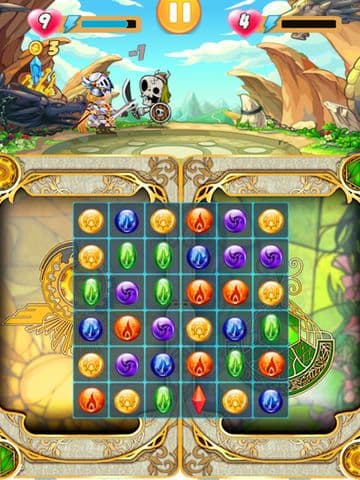 Jewel Legends Free-puzzle game screenshot 2