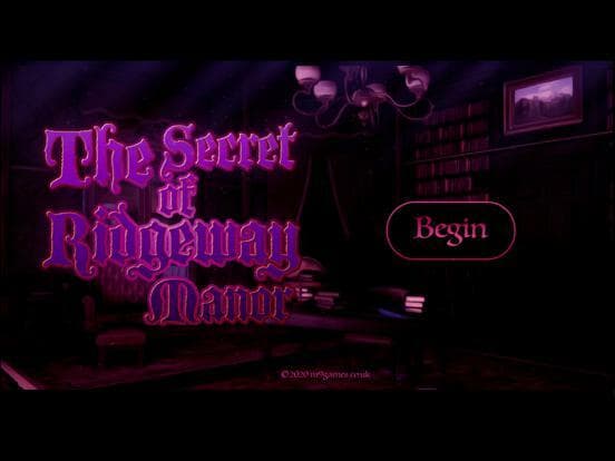 Secret of Ridgeway Manor screenshot 2