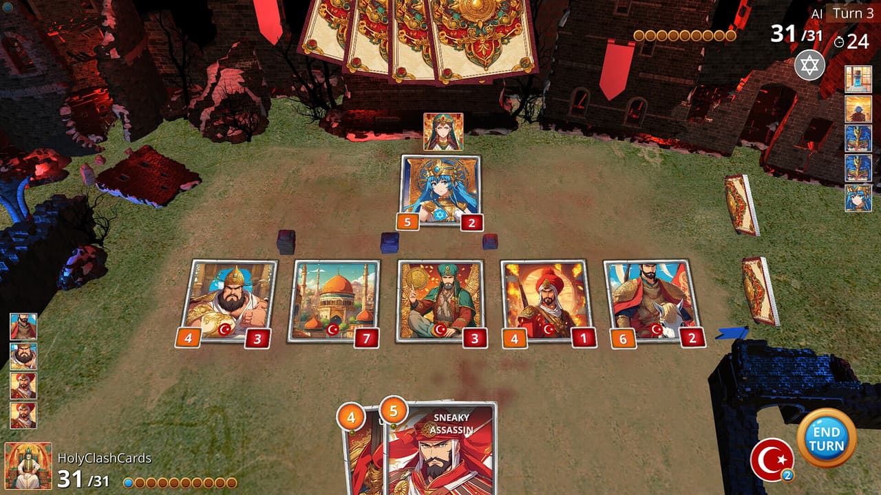 Holy Clash Cards screenshot 2