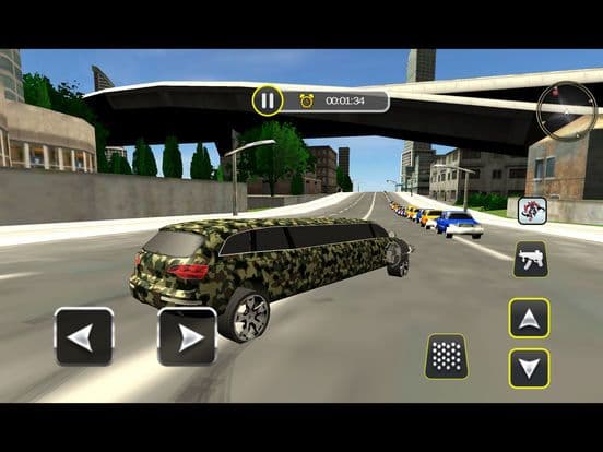 American Robot Limo Car – Drive to Fight screenshot 2