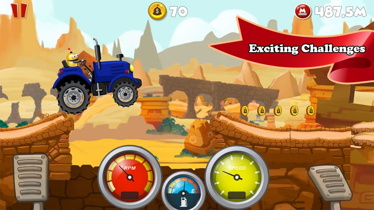 Tractor Games Toto Race Desert screenshot 3