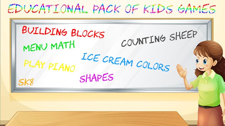 Educational Pack of Kids Games screenshot 2