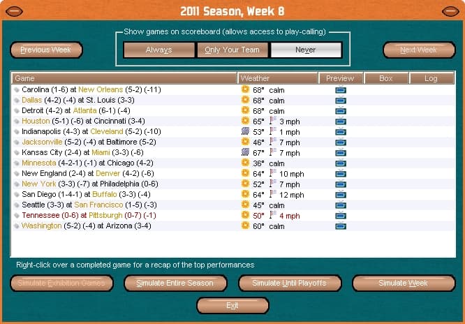 Front Office Football 2007 screenshot 2