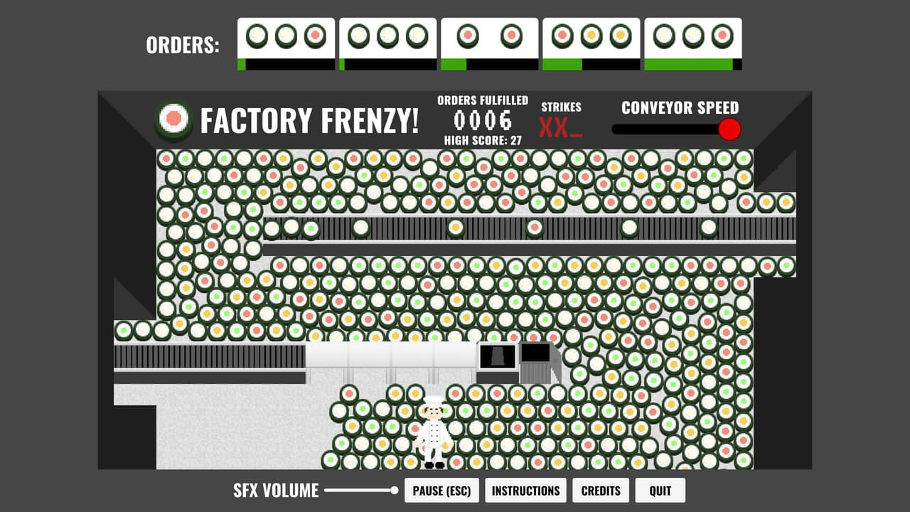 LD40 - Sushi Factory Frenzy!