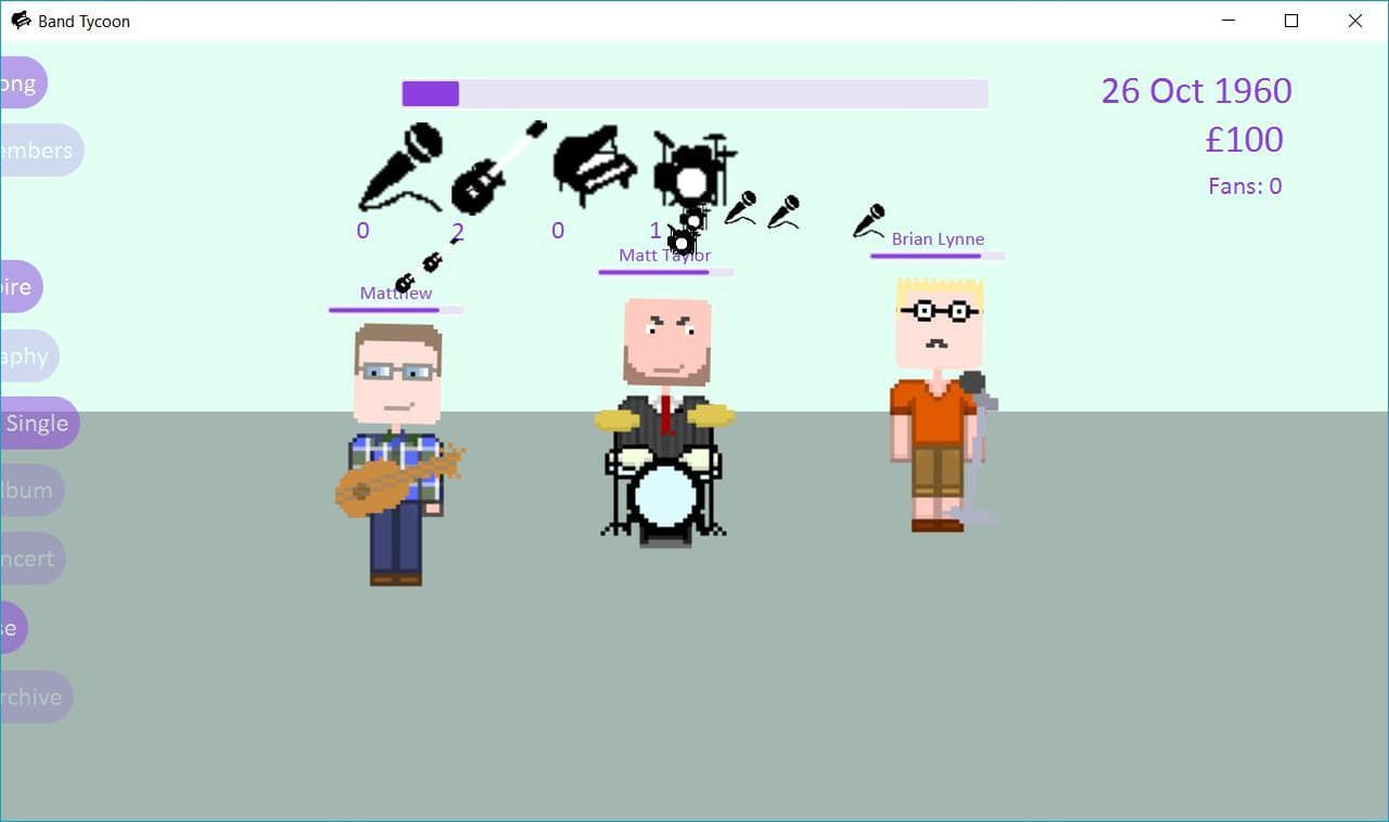 Rock Band Tycoon (Indev Build)