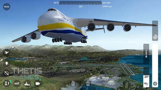 Flight Simulator 2018 FlyWings Free screenshot 5