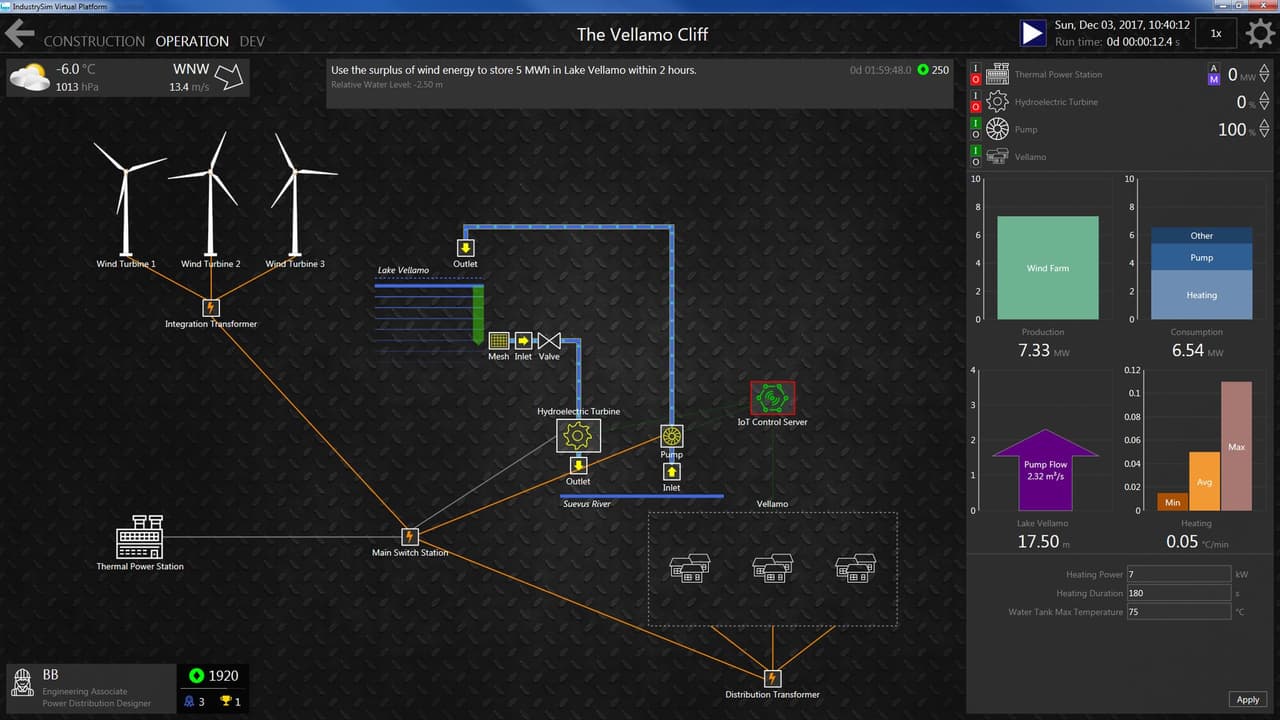 IndustrySim Virtual Platform screenshot 3