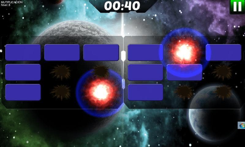 Astro Explosions (aka Space Memory Math) screenshot 4