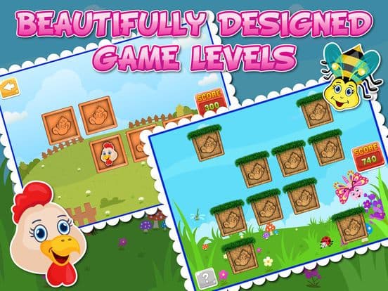 Animals Matching Blocks for Kids Pro screenshot 4