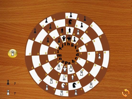 Game chess 2 players