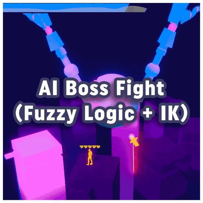 AI Boss Fight - Neon Slap