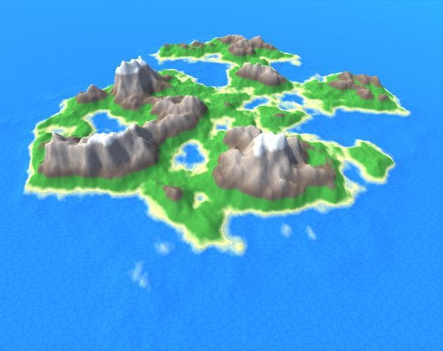 Island Generation - PROCJAM 2018