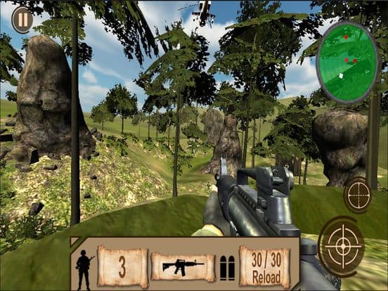 Commando Jungle Adventure: Enemy Shooting screenshot 3