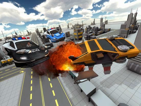 Flying Car Shooting screenshot 3