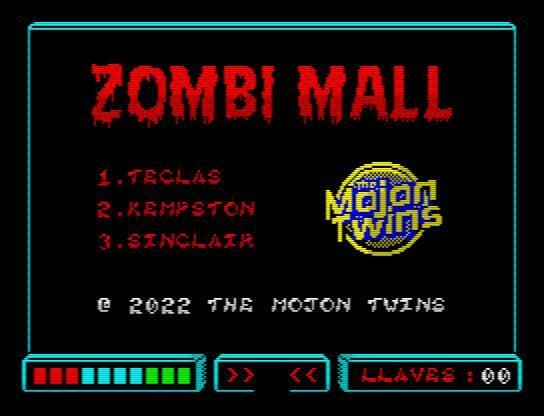 Zombi Mall - ZX Spectrum screenshot 3