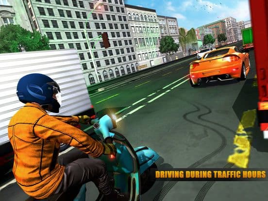 VR Highway Moto Bike Racer screenshot 5