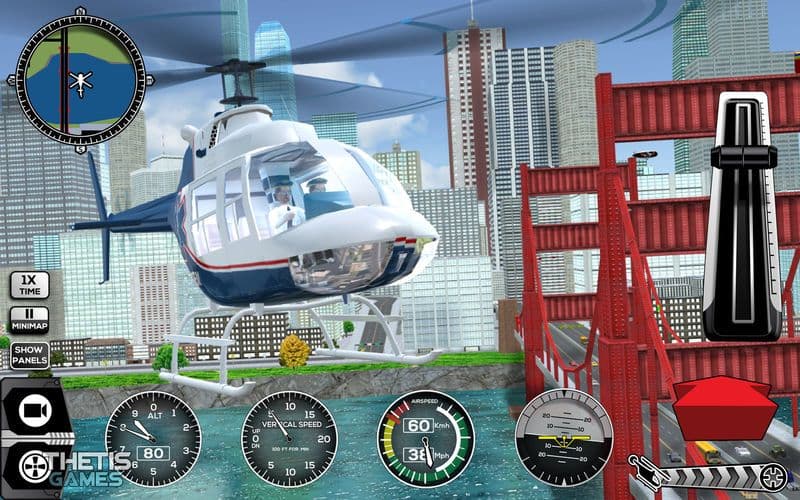 Helicopter Simulator 2017 Premium screenshot 4