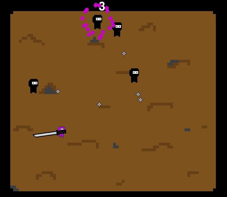 Magenta ninja