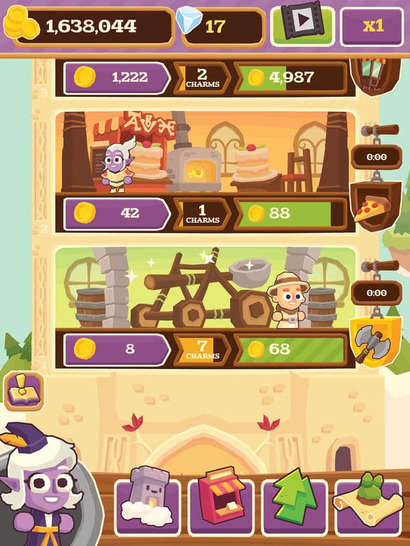 Charming Keep - Collectable Tower Tapper screenshot 5