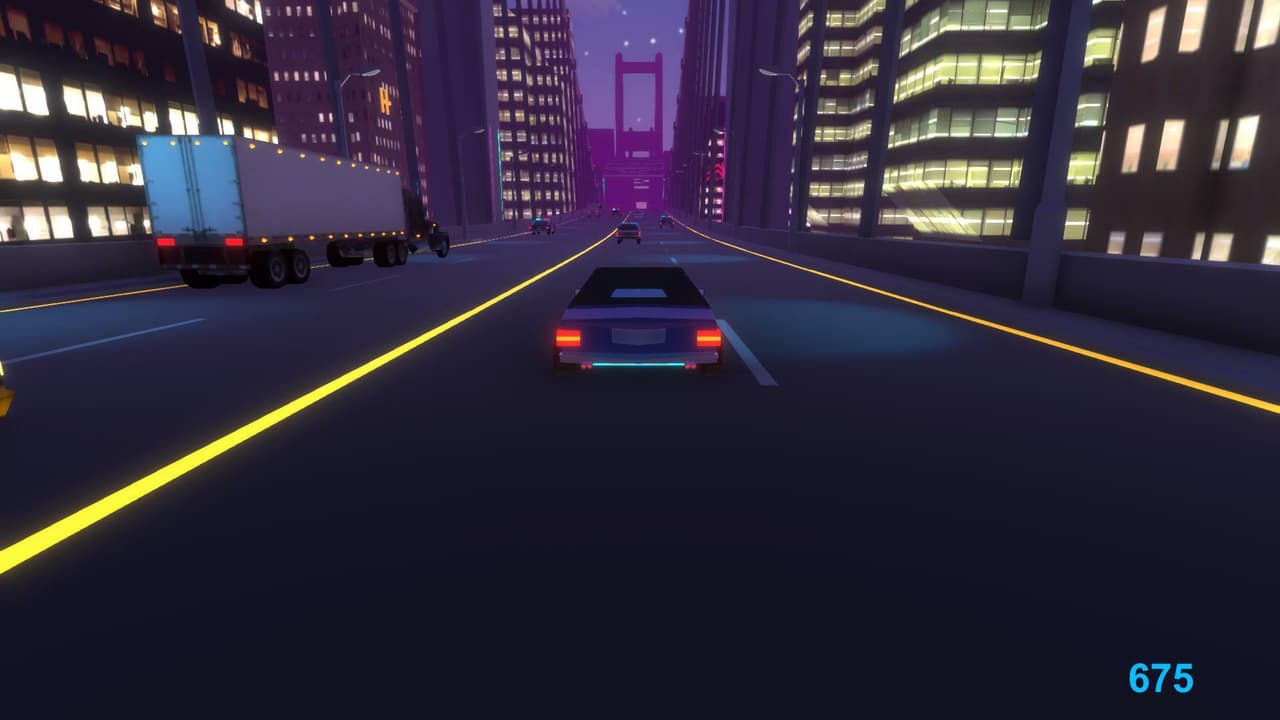 Neon-City Drive screenshot 3