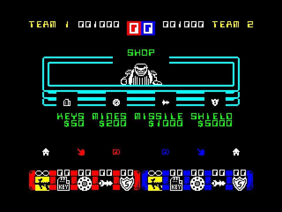 PAINTBALL-2048 ZX Spectrum 48/128K screenshot 4